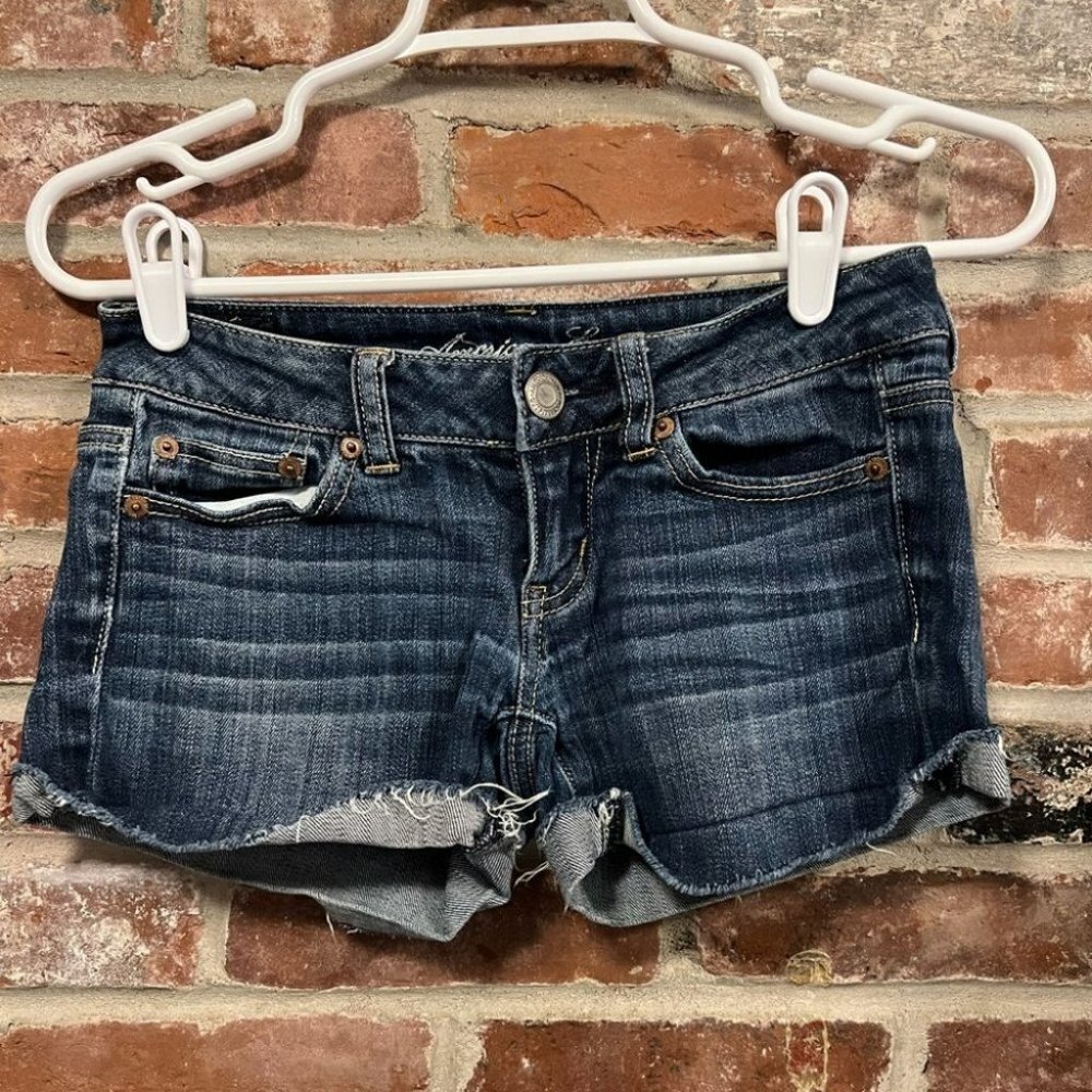 American eagle denim shorts